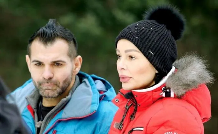 Brigitte Năstase și Florin Pastramă, atingeri și săruturi pasionale la Ferma