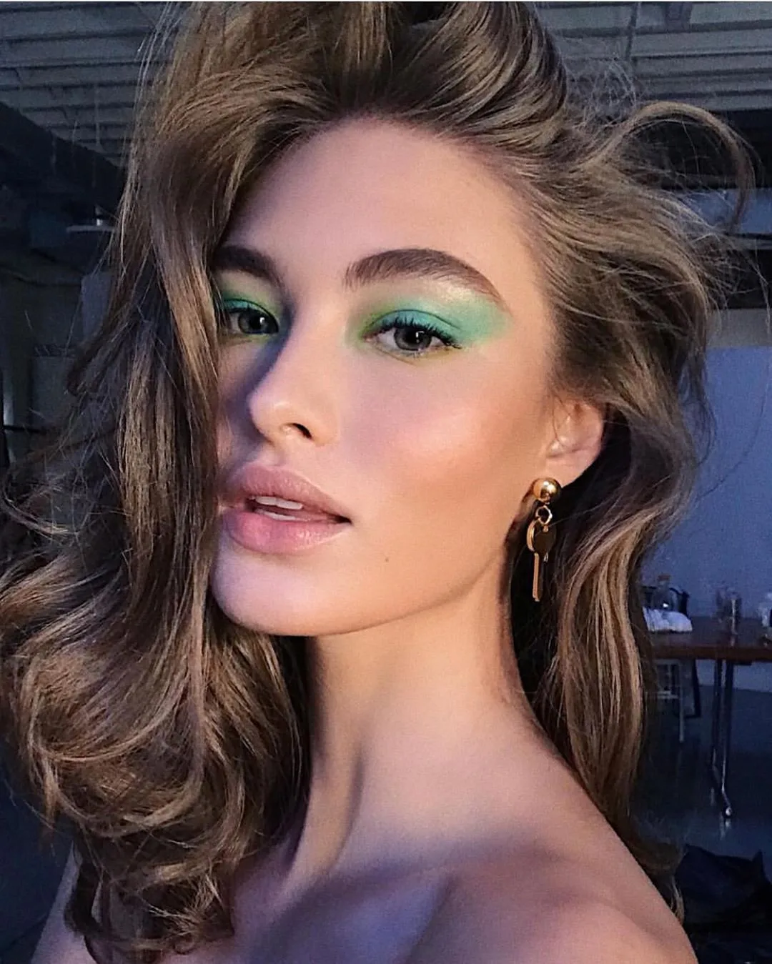 Noua tendință în materie de make-up: Eyeshadow-ul verde