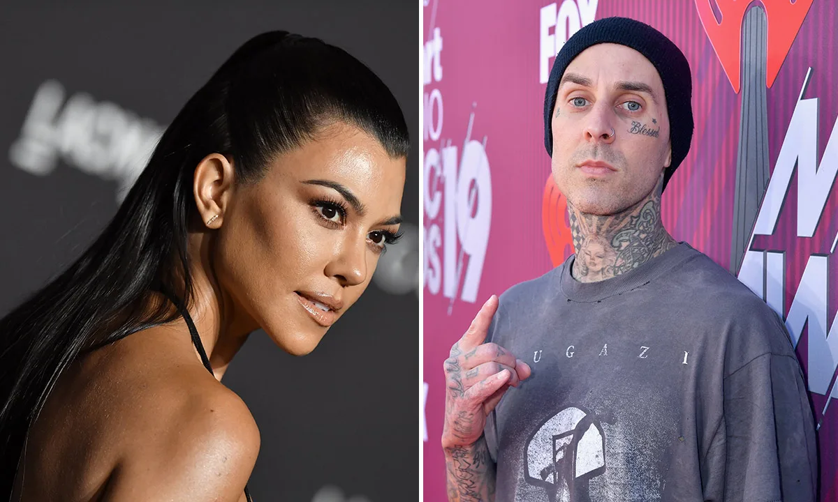 Kourtney Kardashian nu se aștepta ca prietenia ei cu Travis Barker să devină romantică