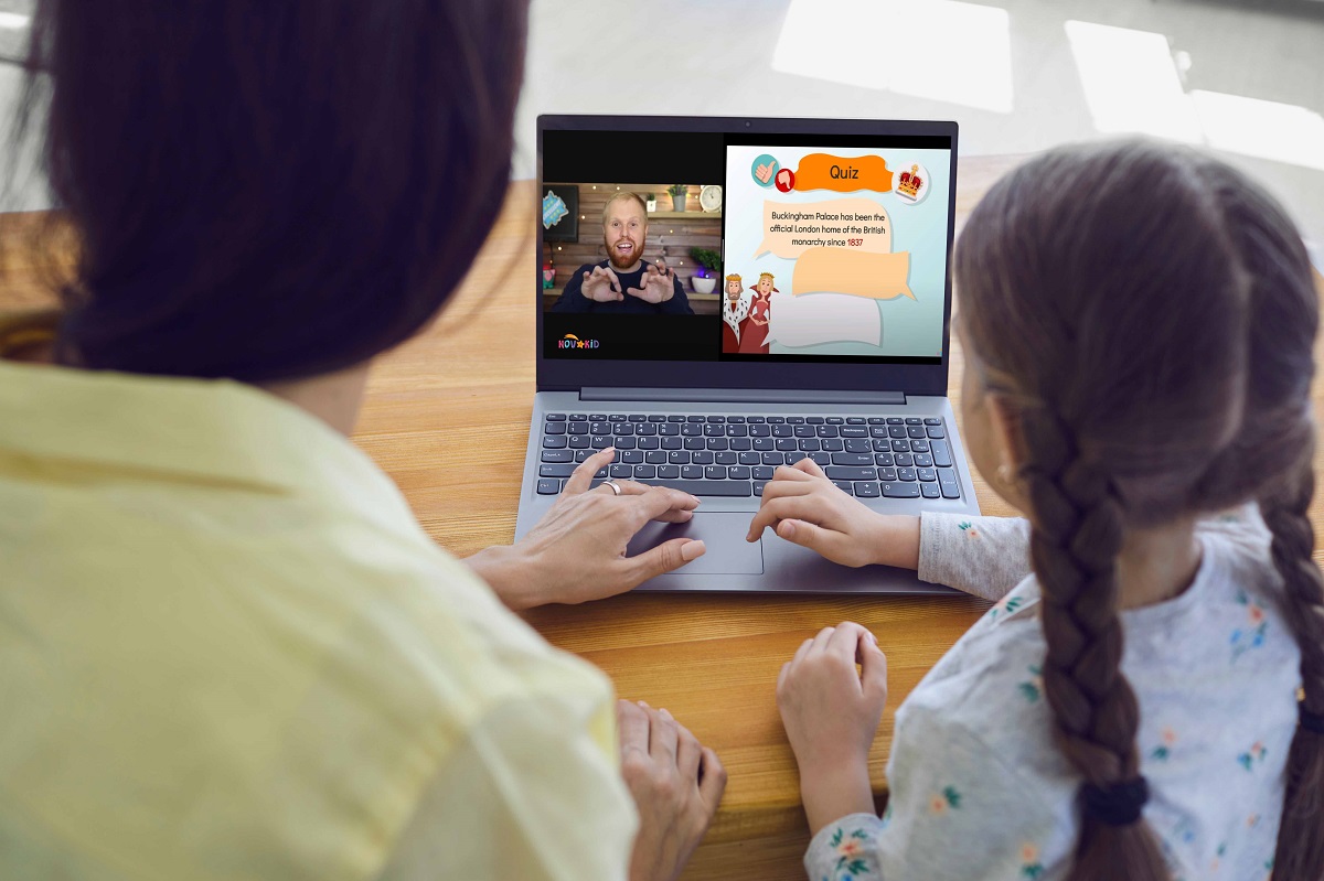 Metoda nr. 1 a Europei:  Novakid învață copiii români limba engleză online  prin meta-jocuri și fir narativ