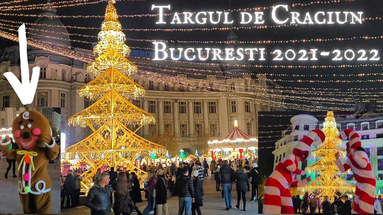 CÂȚI LEI COSTĂ UN CÂRNAT ÎN BAGHETĂ ȘI O PORȚIE DE CARTOFI PRĂJIȚI LA TÂRGUL DE CRĂCIUN DIN BUCUREȘTI
