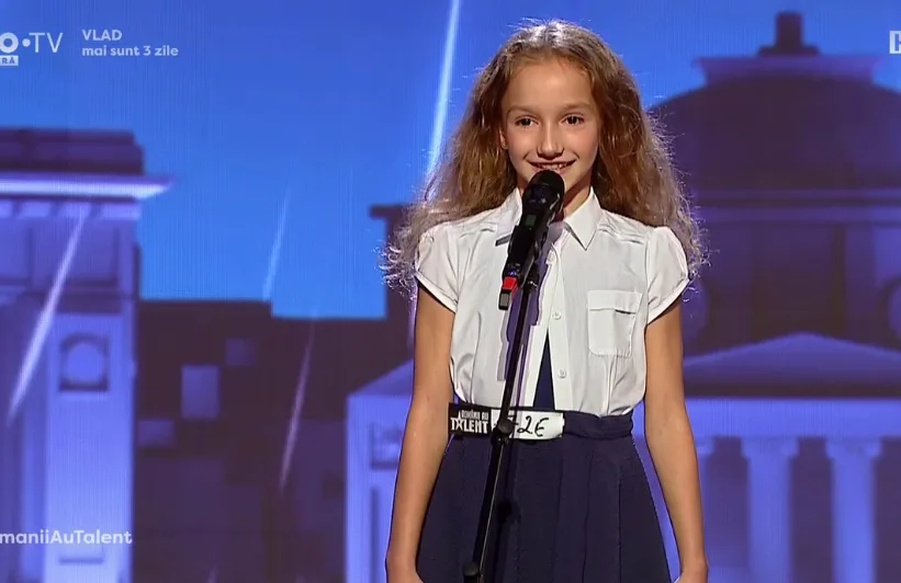 Andra a dat al doilea Golden Buzz de la Românii au talent, sezonul 9. „M-a lovit ca un trăznet”