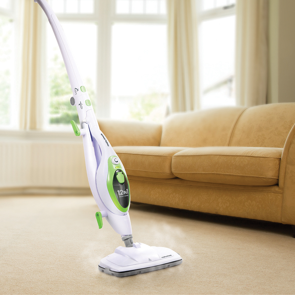 Avantajele unui aparat de curățat cu abur 12-în-1 de la Morphy Richards