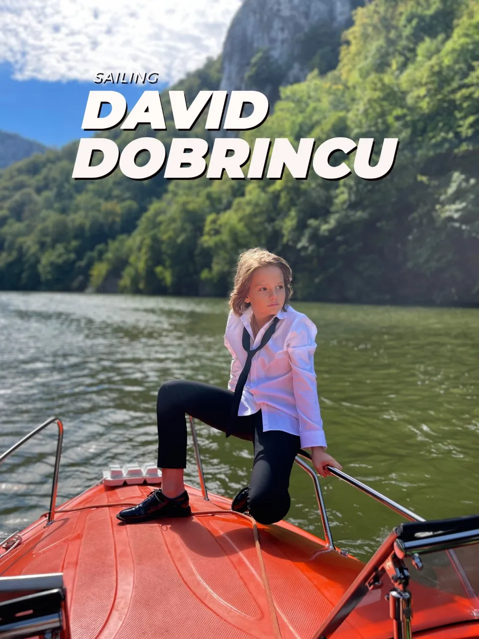 David Dobrincu promoveaza Romania in noul videoclip la un cover după Rod Stewart la piesa „Sailing”