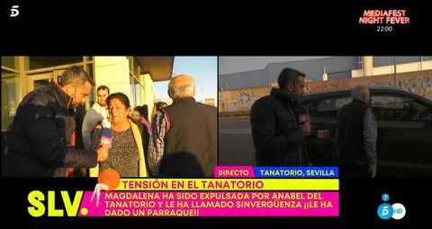 Magdalena și Kike Calleja în Salvame