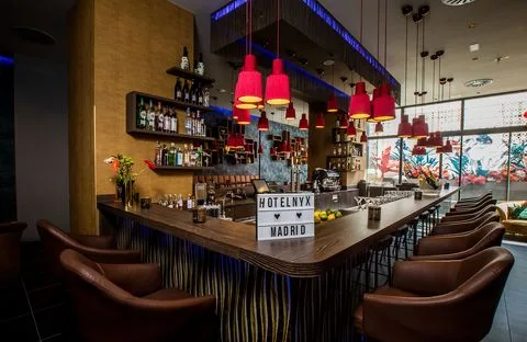 Hotel NYX Madrid imagine a interiorului acestui stabiliment hotelier din capitală