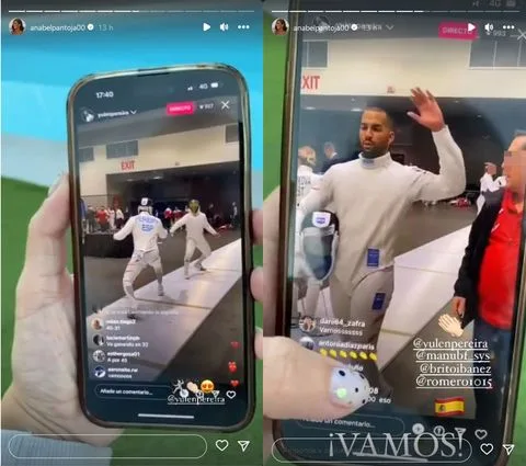 Colaboratoarea vede pe Instagram luptele băiatului ei la Cupa Mondială de scrimă