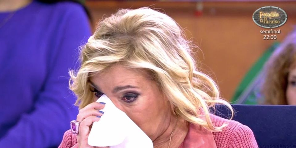 Carmen Borrego plânge în „Salvează-mă” pentru fiul ei