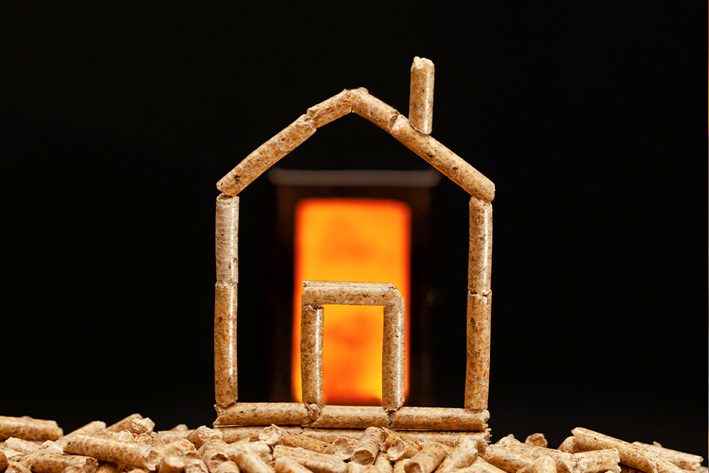 Termosemineul pe peleti – căldură inteligentă, design cu impact